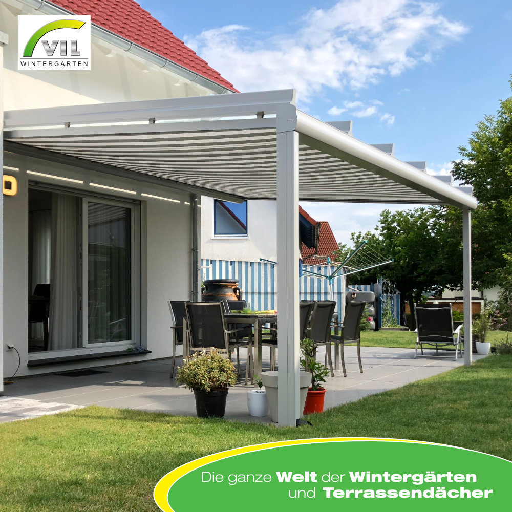 Terrassendächer aus Glas und Aluminium: Ein Ort der Freude für die ganze Familie