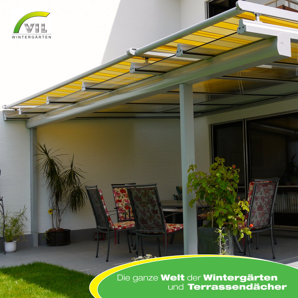 Die Kunst des Modernen: Das Design von Terrassendächern