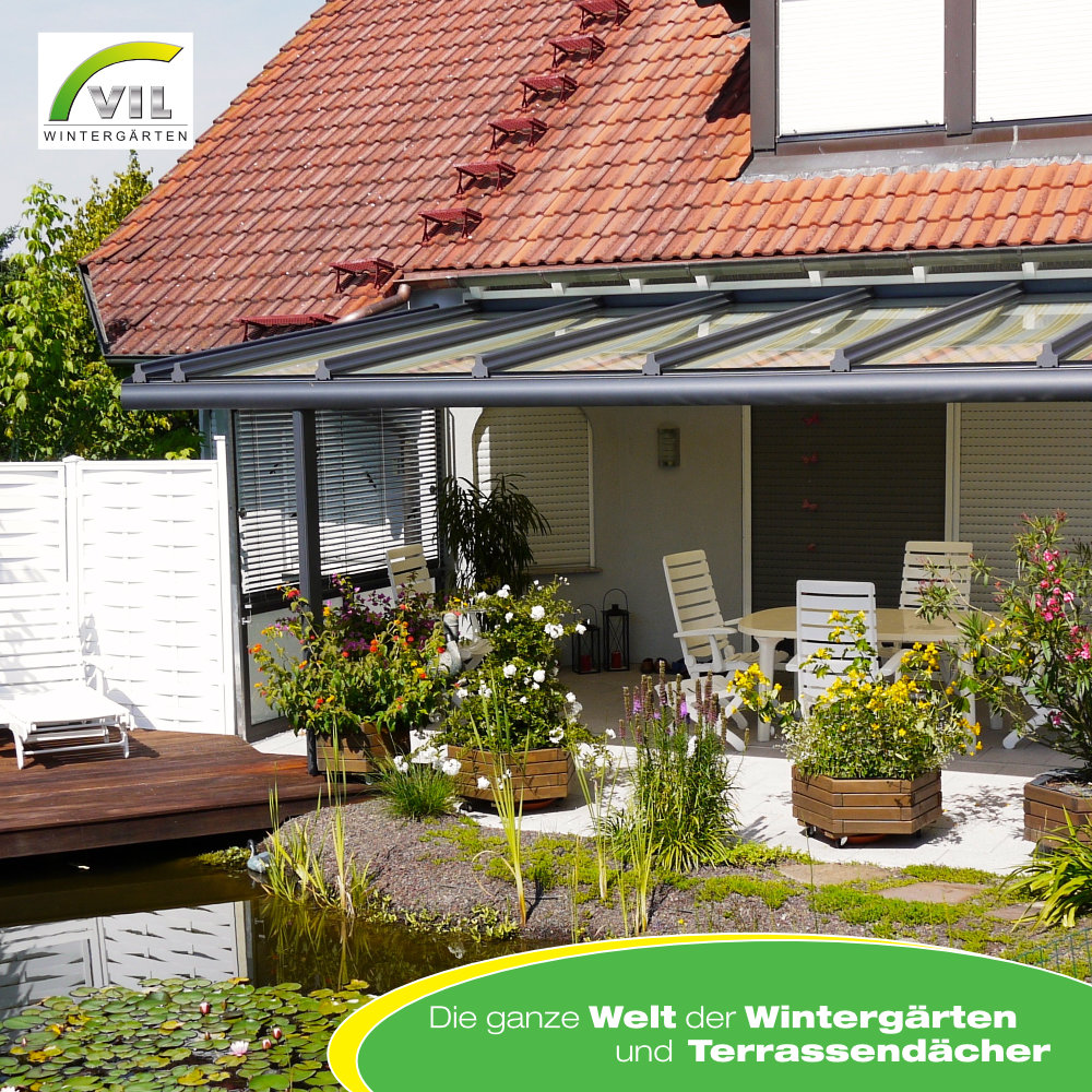 Terrassendächer von VIL Bausysteme für Ihr Zuhause in Bönnigheim, Heilbronn, Bietigheim, Besigheim